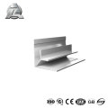 High precision aluminum double angle profile